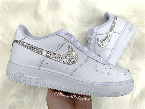 Women's White Air Force 1 Shoes (16) .